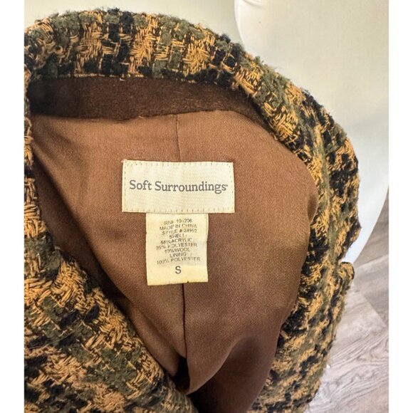 Soft Surroundings Yorkshire Tweed Coat - Picture 5 of 12